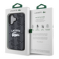 Apple iPhone 16 Kılıf Lacoste Orjinal Lisanslı M-safe Şarj Özellikli Mono Vintage Logo Kapaklı Kılıf