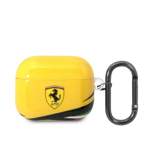 Ferrari AirPods 3 Kılıf – Orijinal Lisanslı, Klasik Logolu TPU Koruma