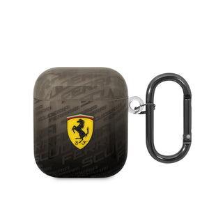 Ferrari AirPods Kılıf – Orijinal Lisanslı, SF Desenli TPU, Klasik Logolu