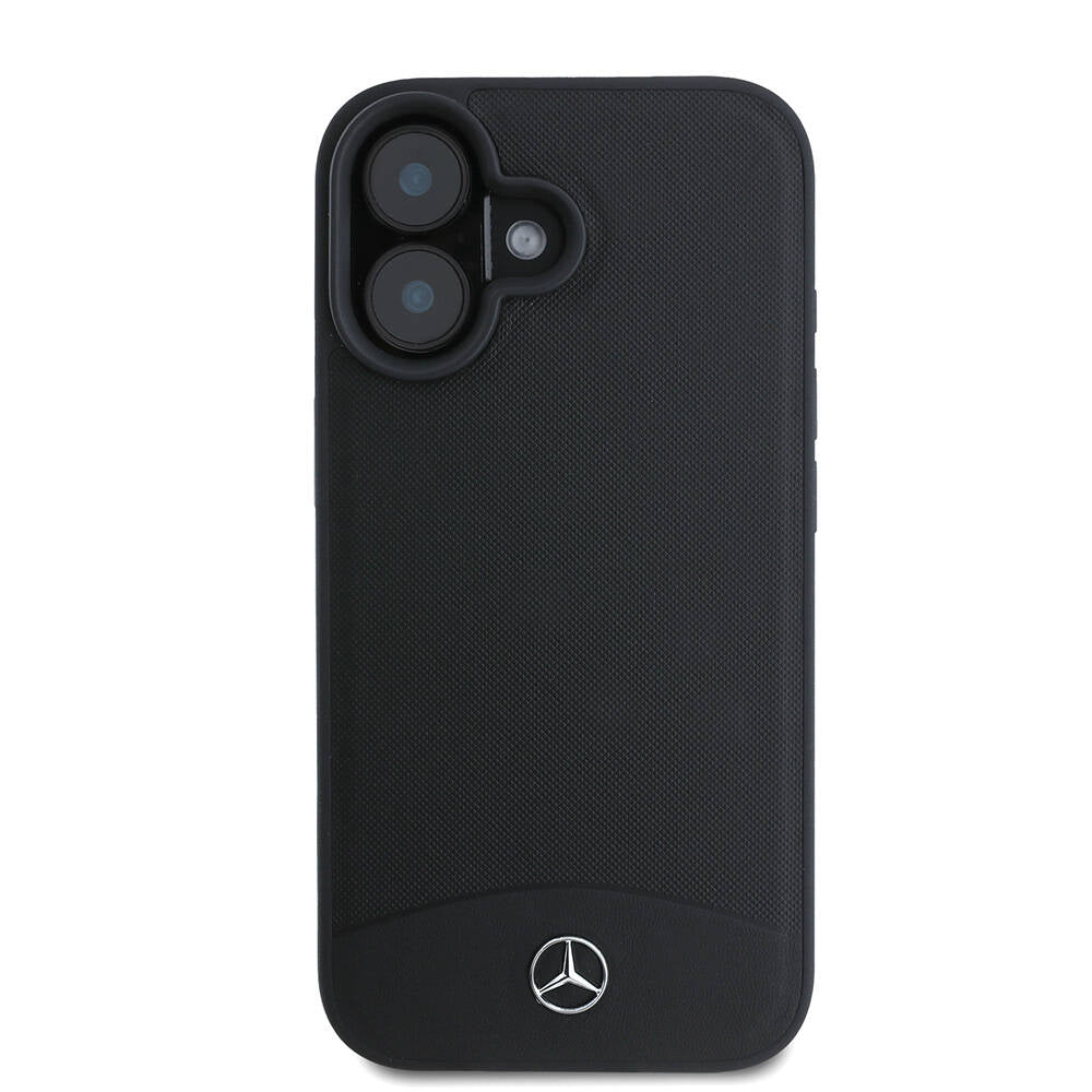 Mercedes-Benz iPhone 16 Kılıf – Orijinal Lisanslı, M-Safe Uyumlu, Dokulu ve Düz Deri Kapak