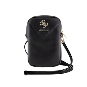 Guess 4G Desenli Çapraz Askılı Vücut Çantası – Orijinal Lisanslı, PU Deri, Metal Logolu