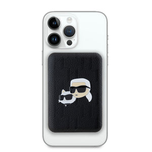 Karl Lagerfeld 5000mAh Powerbank – Orijinal Lisanslı, M-Safe Uyumlu, LED Göstergeli, Metal Logolu PU Deri Tasarım
