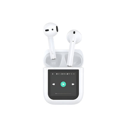 Wiwu Airbuds T24 – Bluetooth v5.4, LCD Ekranlı, Dokunmatik TWS Kablosuz Kulaklık